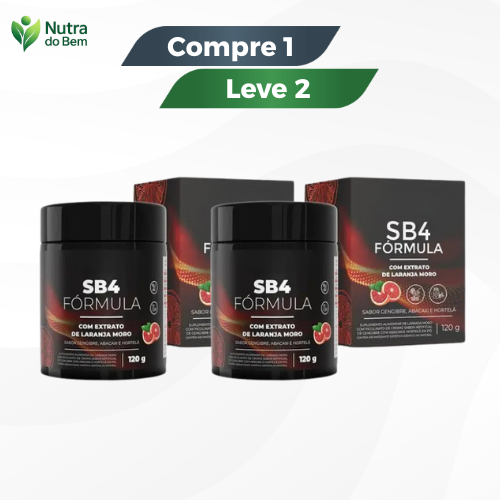 SB4 Fórmula - Emagreça Rápido de Forma Saudável / Promoção Compre 1 Leve 2 + Frete Grátis